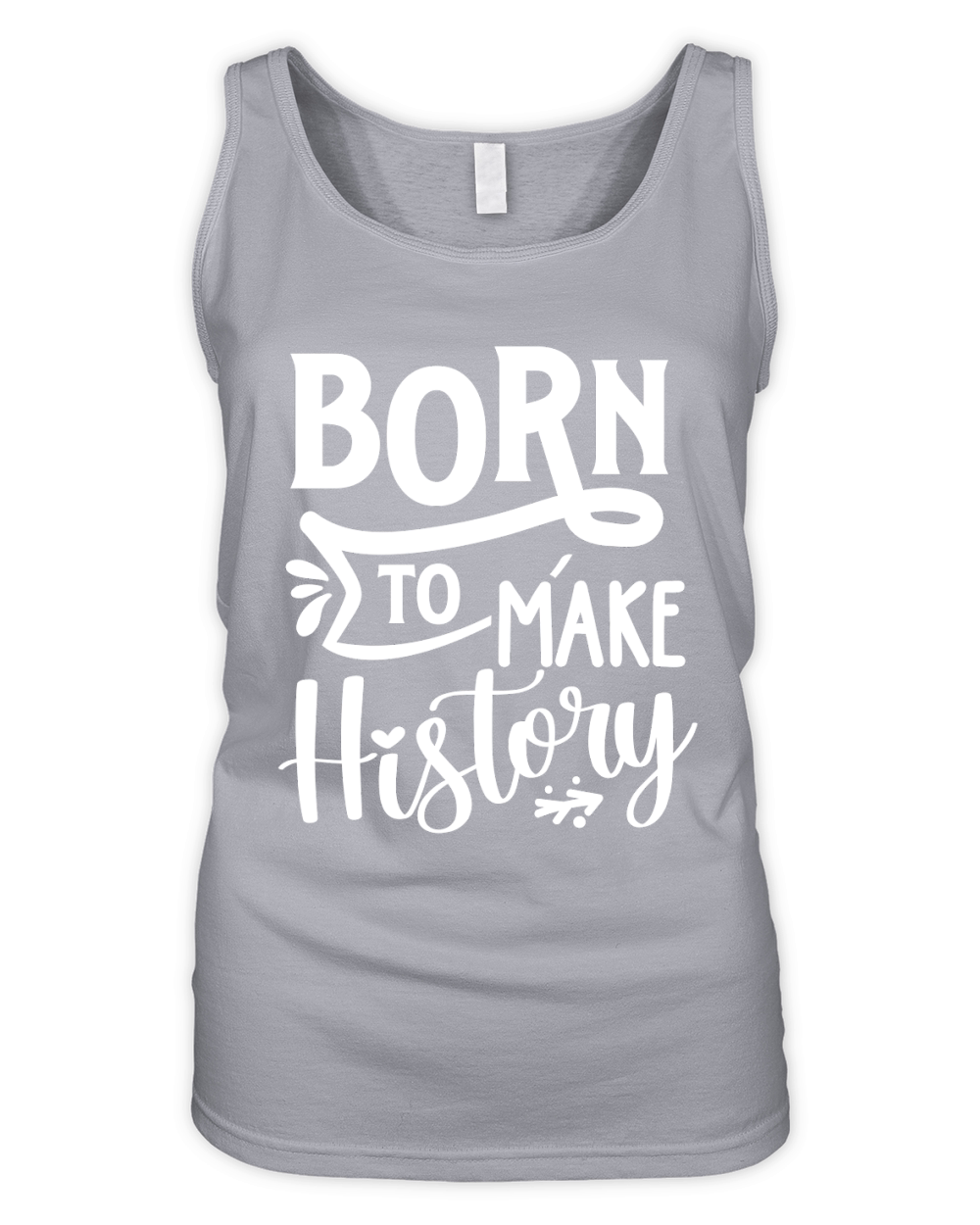 Born to make history Organic Women's Tank Top