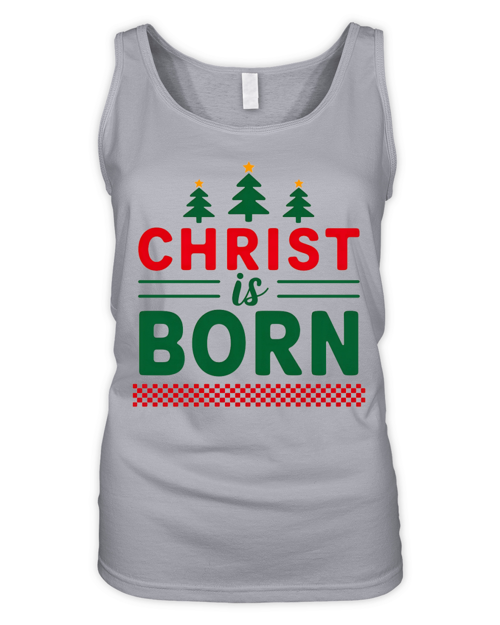 Christ Is Born Organic Women's Tank Top