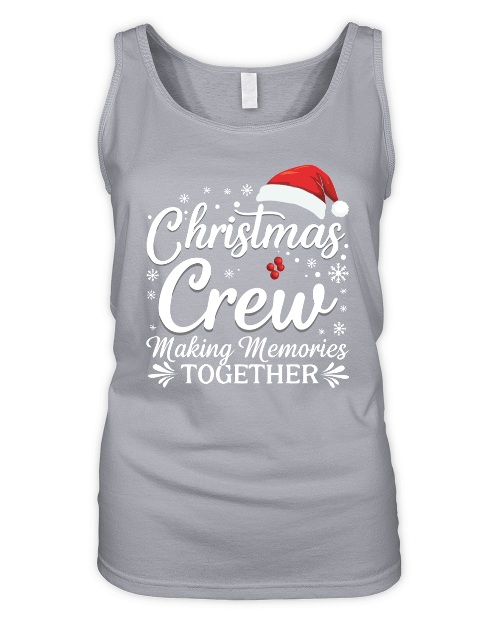 Christmas Crew making memories together Organic Women's Tank Top