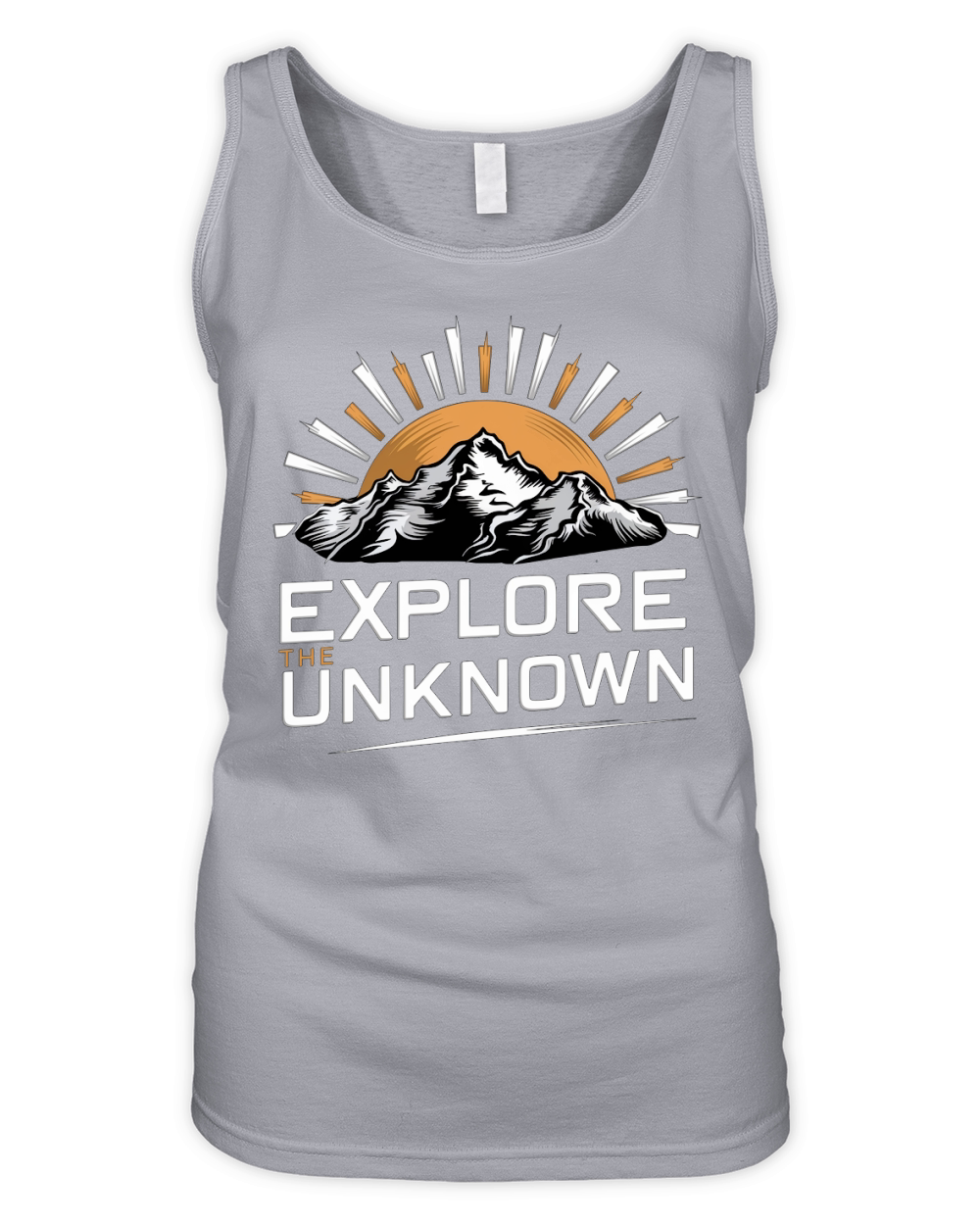 Explore the unknown Organic Women's Tank Top