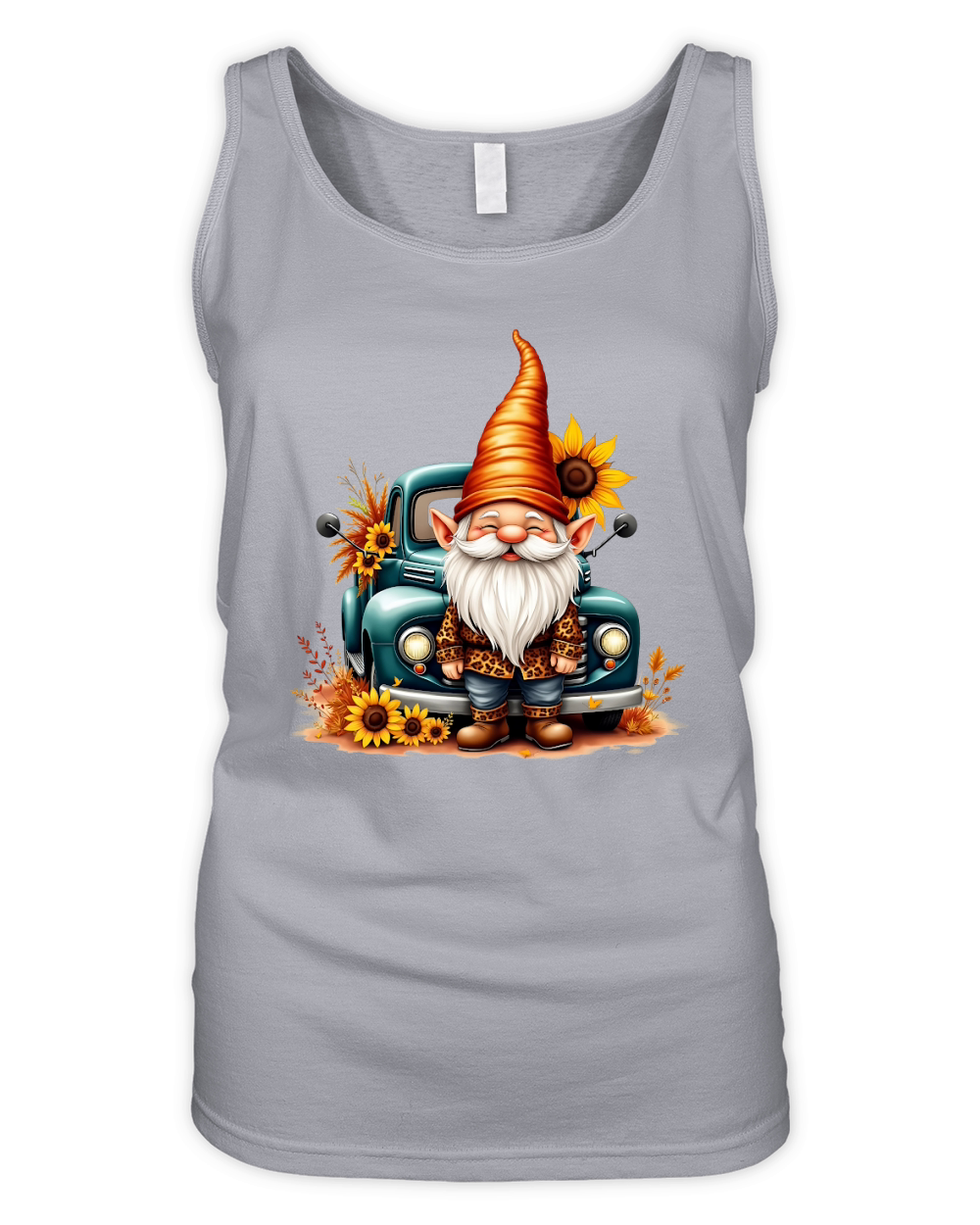 Gnome Sublimation Clipart 10 06 Organic Women's Tank Top