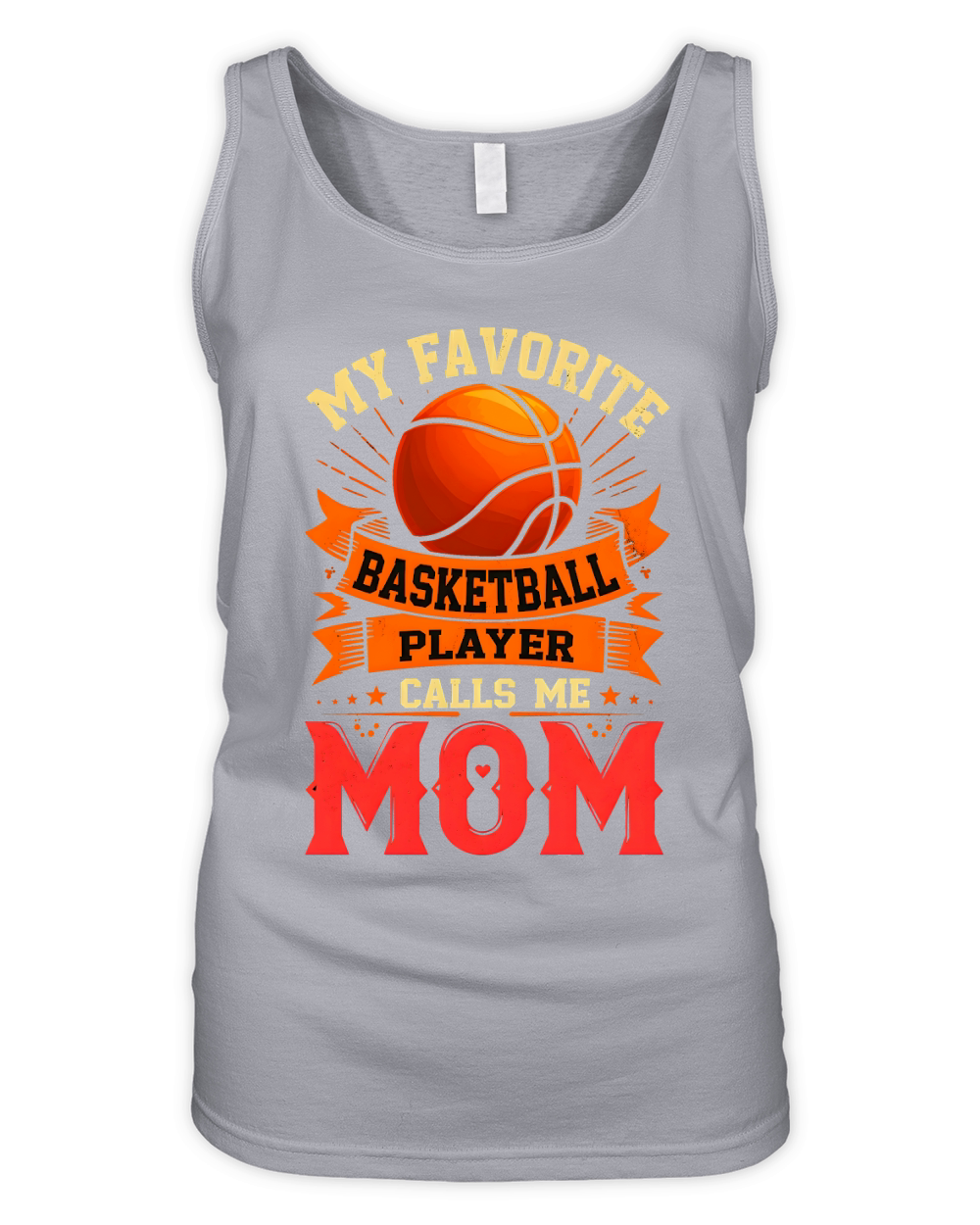 My Favorite Basketball Player Calls Me Mom 1.01 Organic Women's Tank Top