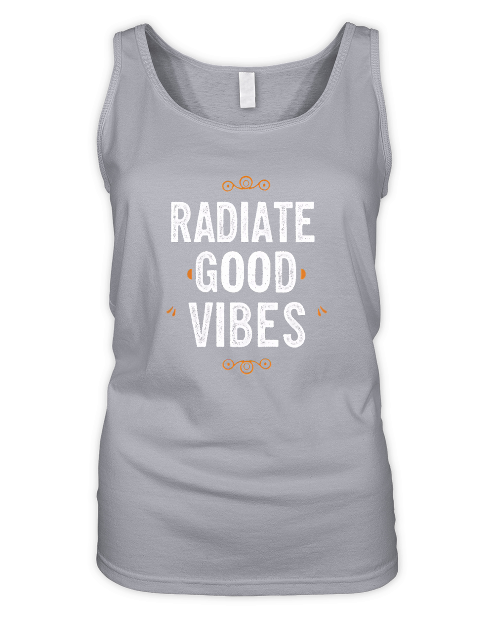 Radiate good vibes Organic Women's Tank Top