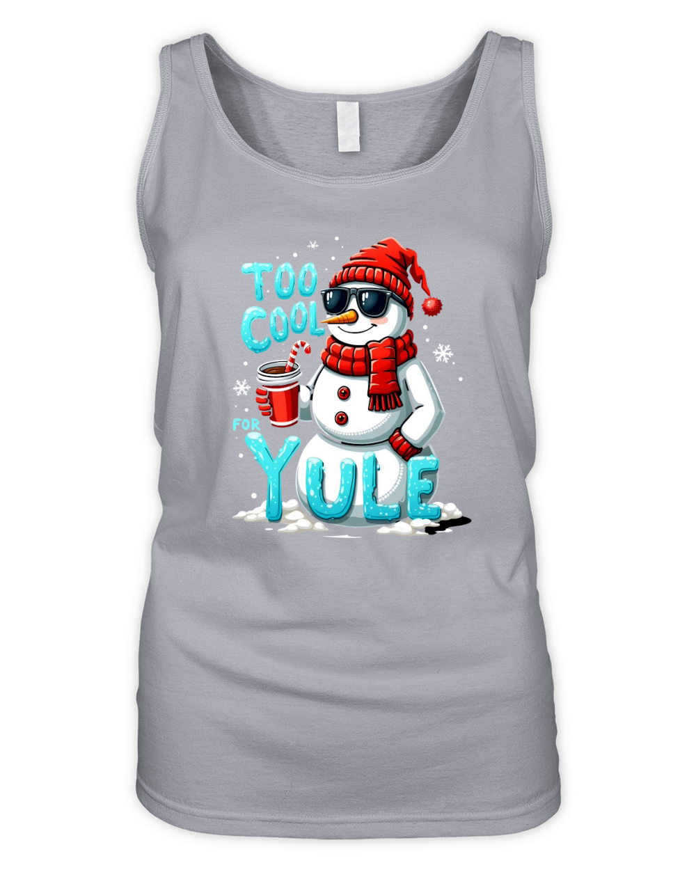 Too cool for yule Organic Women's Tank Top