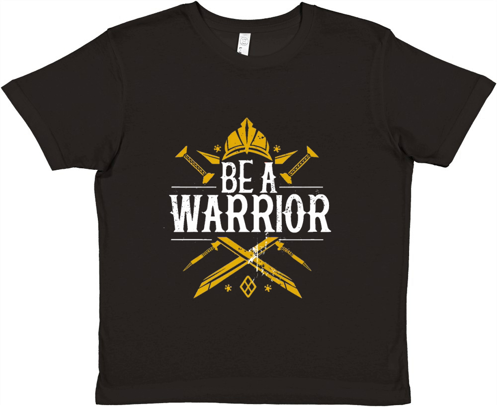 Be a warrior 2 Premium Kids Crewneck T-shirt