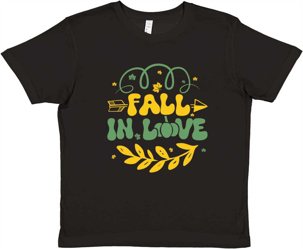 fall in love 3 Premium Kids Crewneck T-shirt