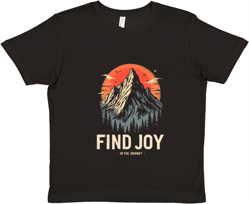 Find joy in the journey 04 Premium Kids Crewneck T-shirt