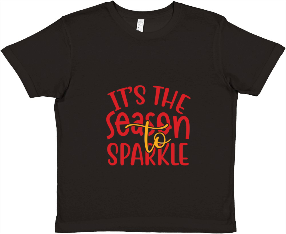 Its the season to sparkle! Merry Christmas! Essential Premium Kids Crewneck T-shirt