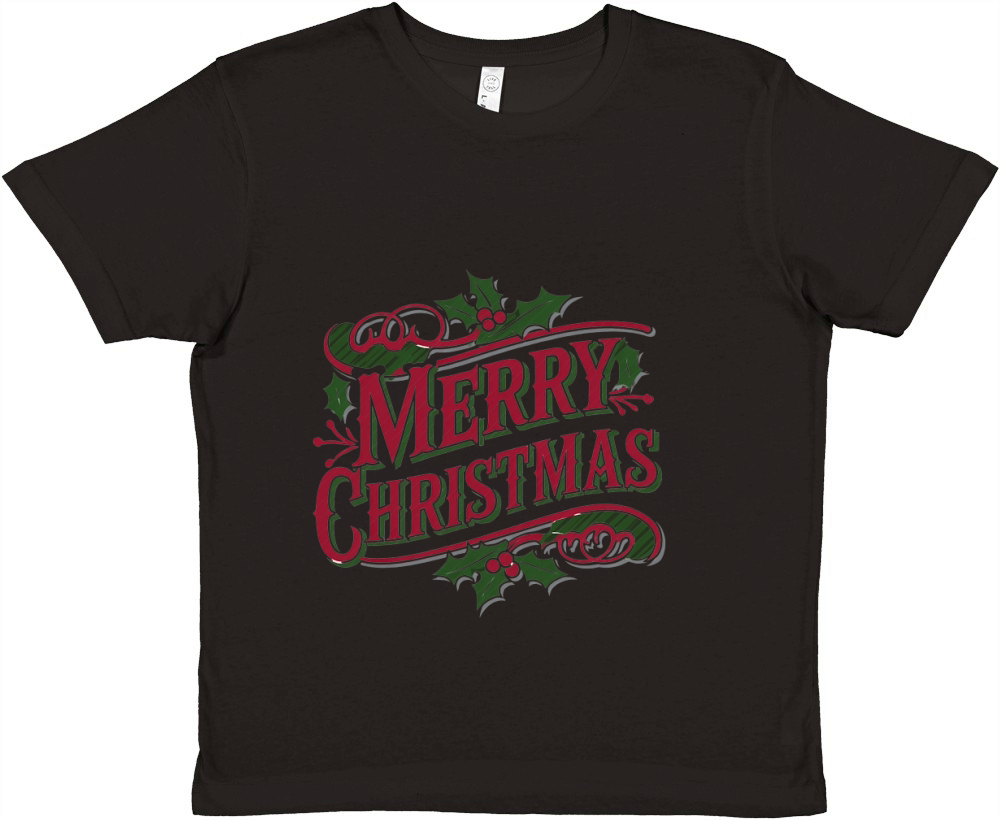 Merry Christmas 42 06 Premium Kids Crewneck T-shirt