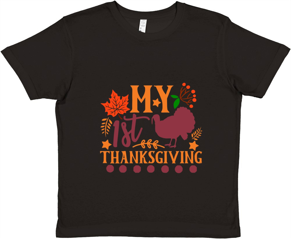 My 1st Thanksgiving 4 Premium Kids Crewneck T-shirt