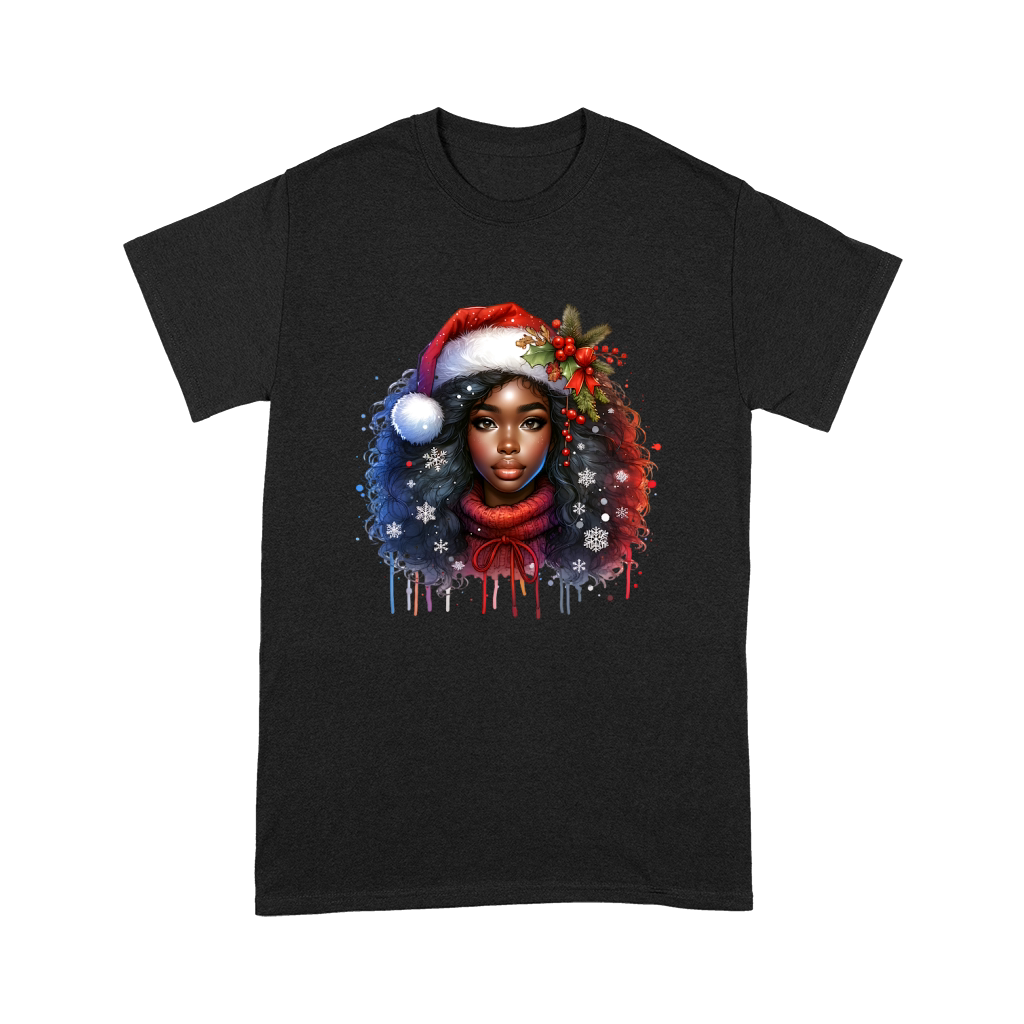 Christmas Black Woman 5 Premium T-shirt