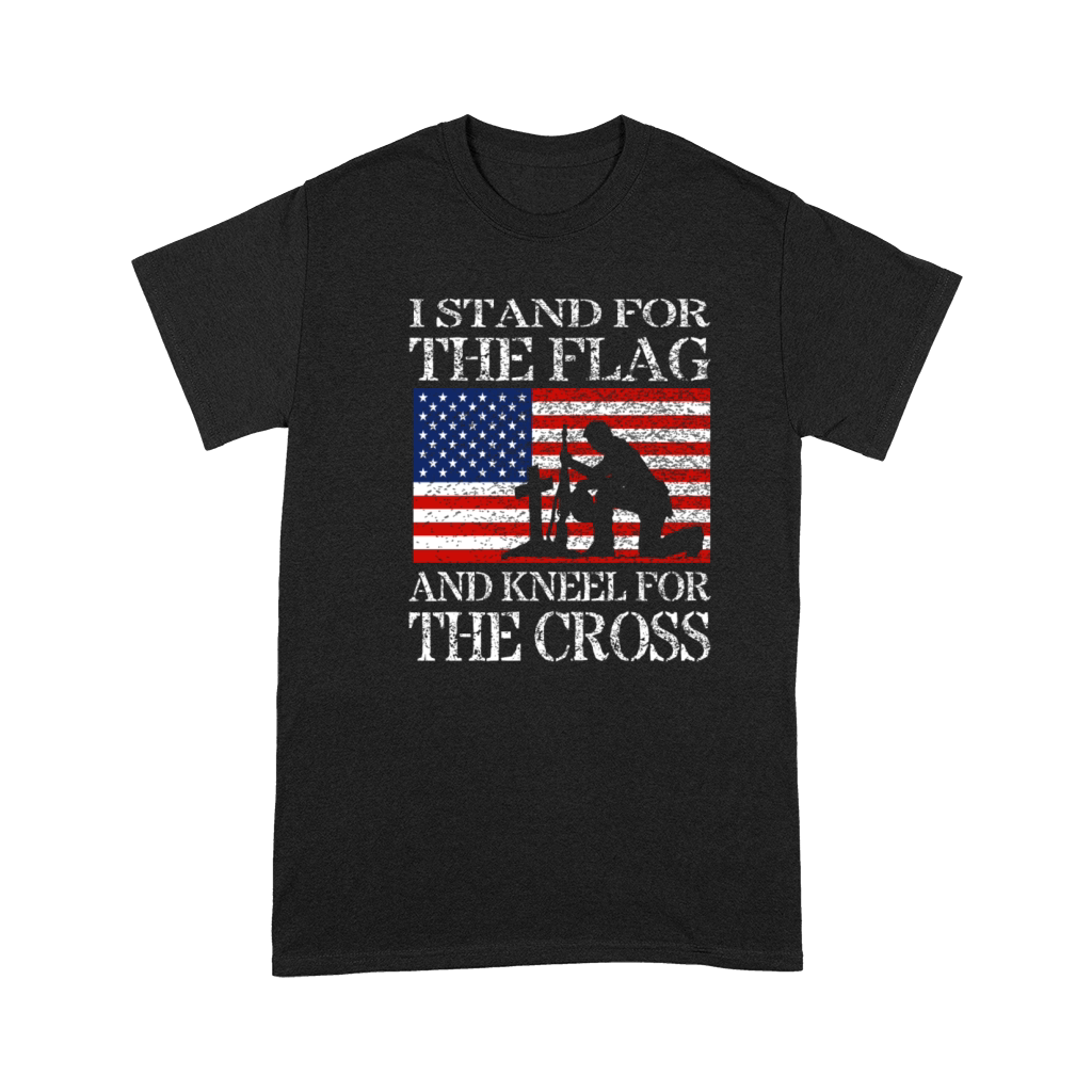I Stand For The Flag And Kneel For The Cross Shirt Premium T-shirt