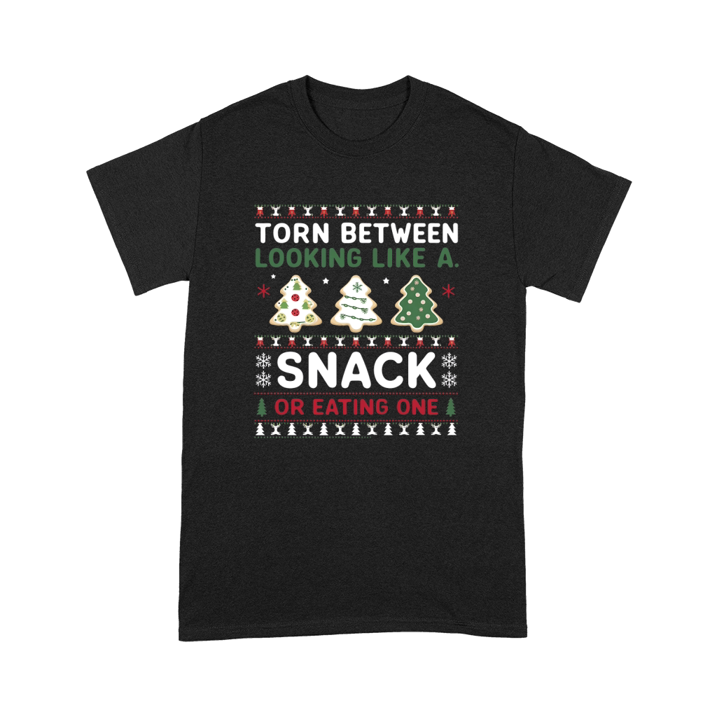 Torn Between Looking Like A Snack Or Eating one Christmas Premium T-shirt