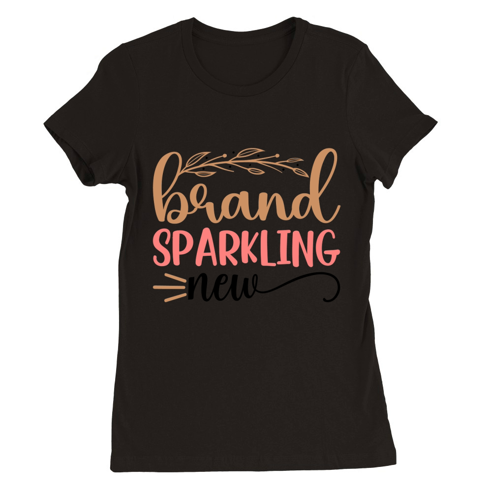 brand sparkling new Premium Womens Crewneck T-shirt