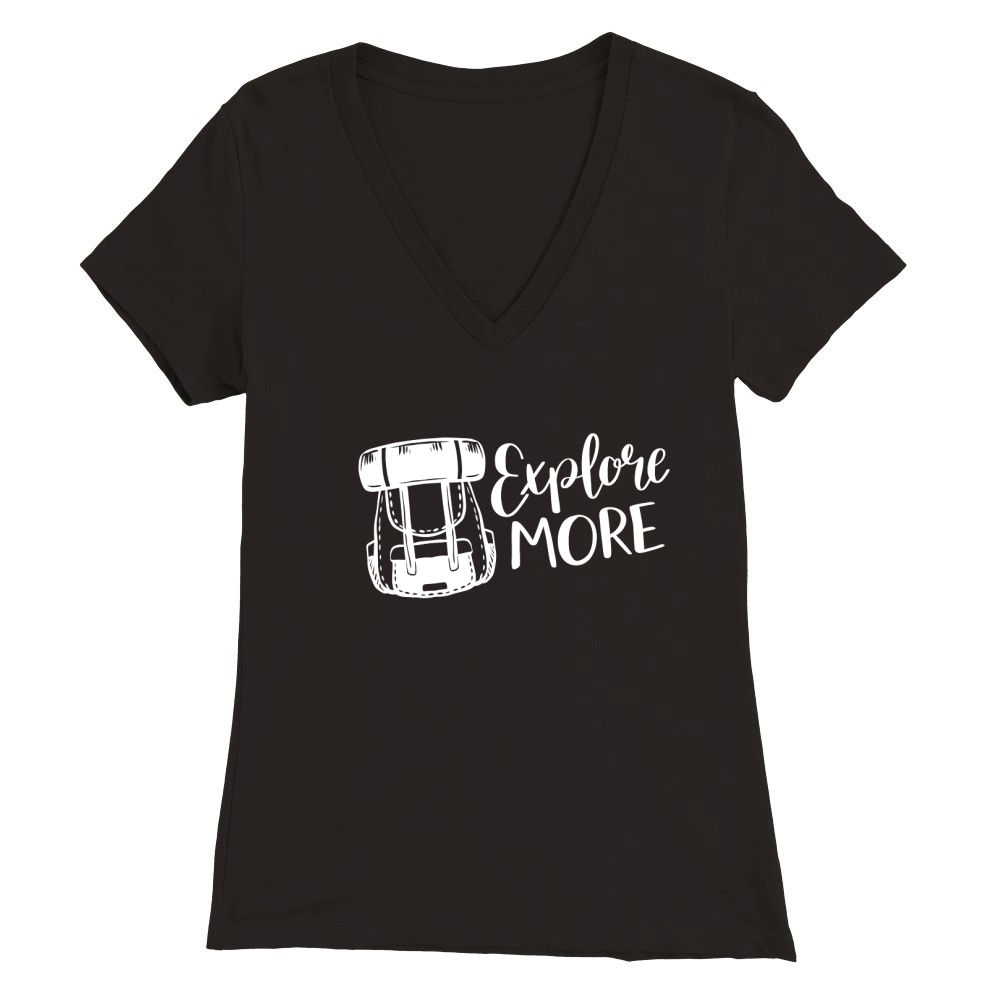 Explore more 4 Premium Womens V-Neck T-shirt