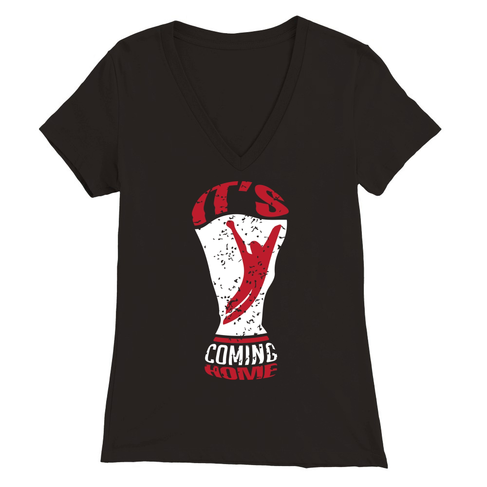 Its Coming Home 04 Premium Womens V-Neck T-shirt