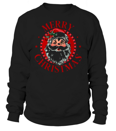 Vintage Merry Christmas Sweatshirt Unisex