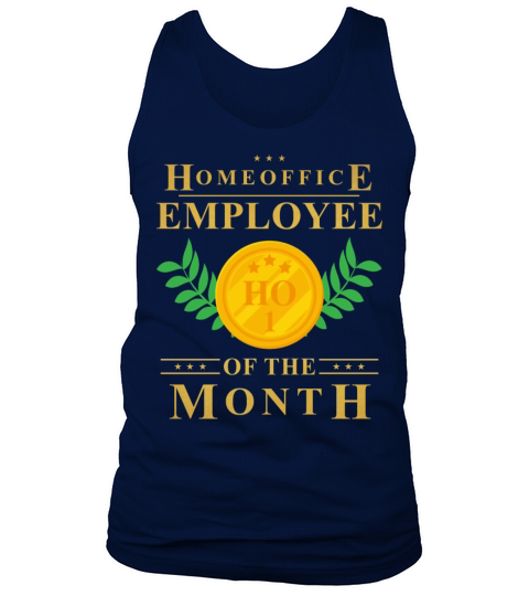 Homeoffice Employee of The Month Homeschool Remote Tank Top Unisex