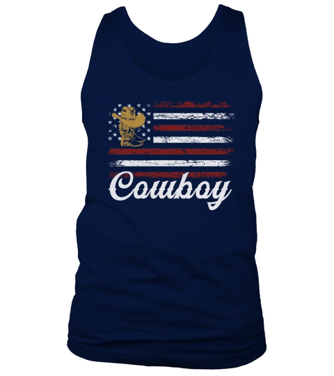 Retro Cowboy Tank Top Unisex