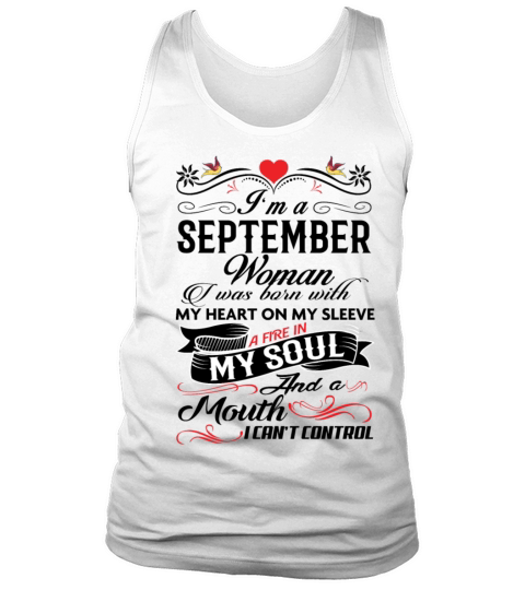 SEPTEMBER WOMAN Tank Top Unisex