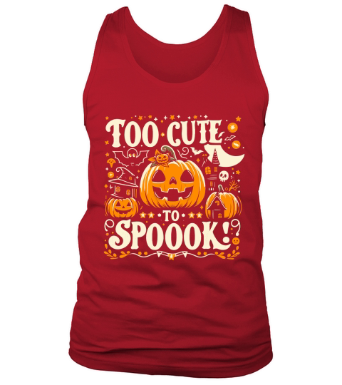too cute to spook 02 Tank Top Unisex