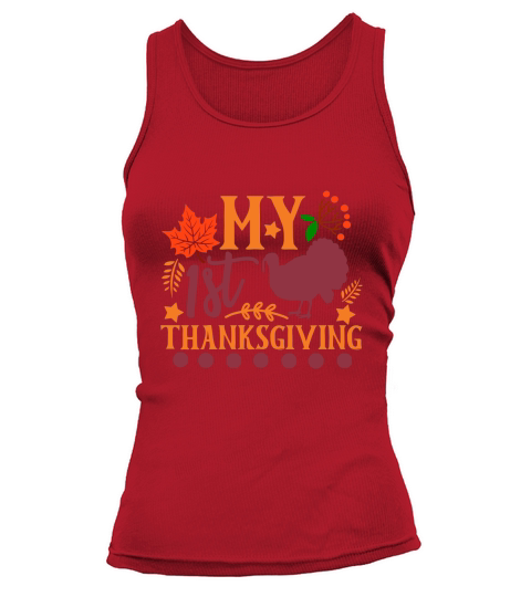 My 1st Thanksgiving 4 Tank top Woman