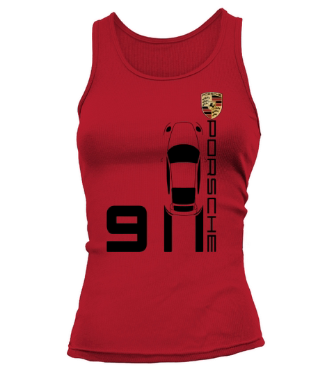 Vintage 911 Porsche Sports Car Tank top Woman