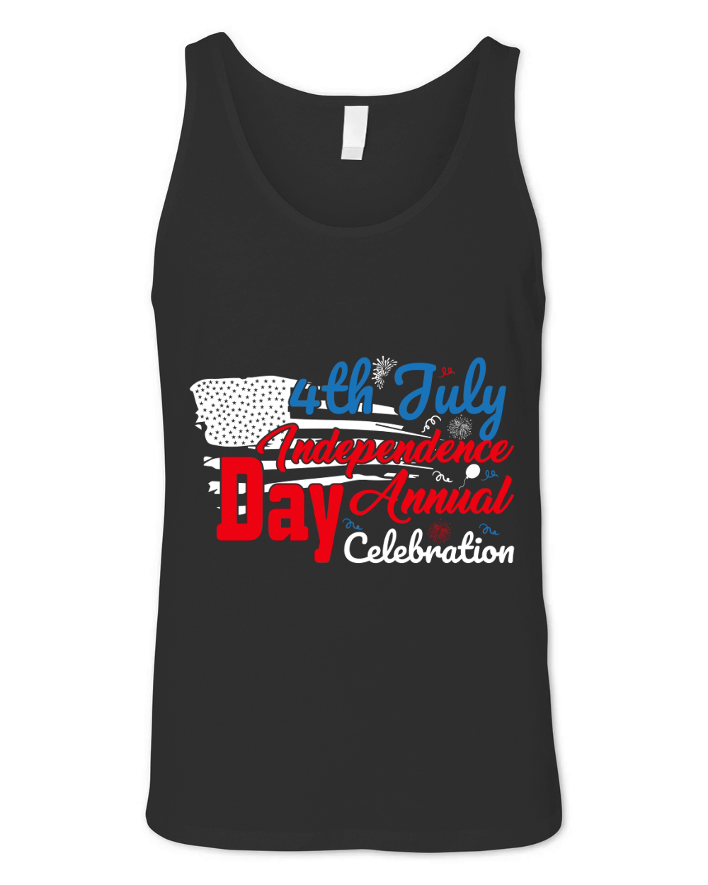 4th July Independence Day annual Celebration Unisex Jersey Tank
