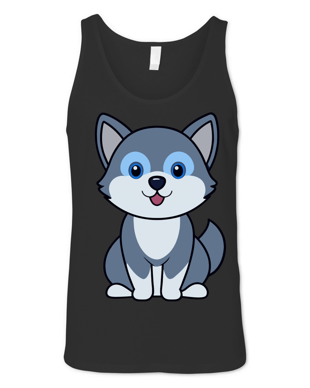 Alaskan Klee Kai 04 Unisex Jersey Tank
