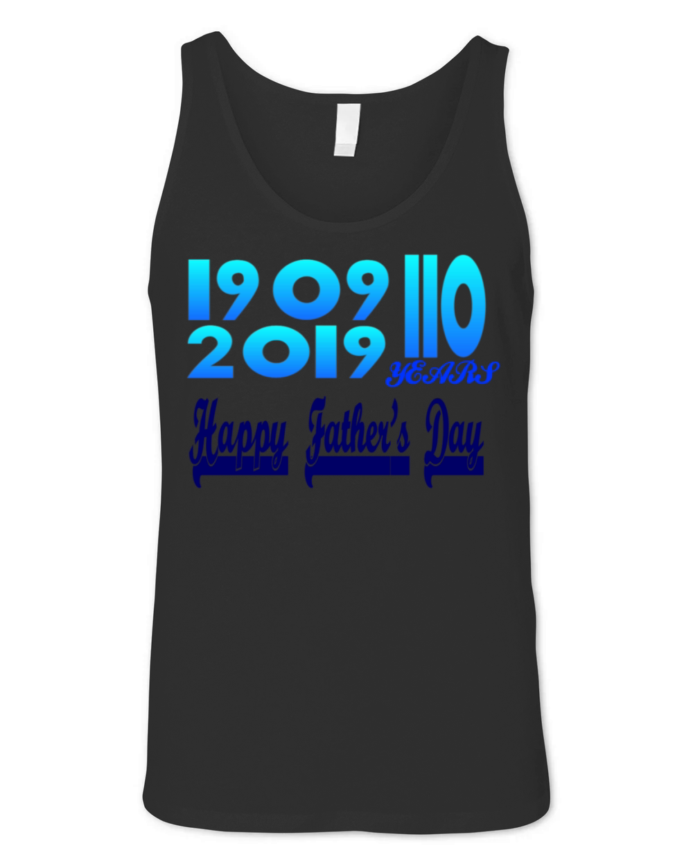 happy fathers day Unisex Jersey Tank
