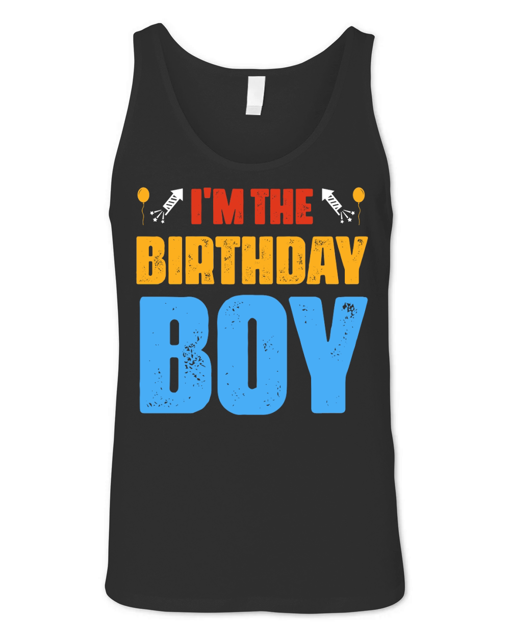 Im the Birthday Boy T Shirt Design (1) Unisex Jersey Tank