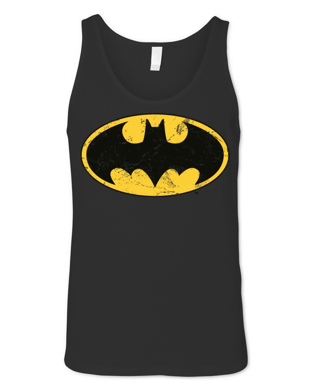 Justice League Batman Logo Vintage Unisex Jersey Tank