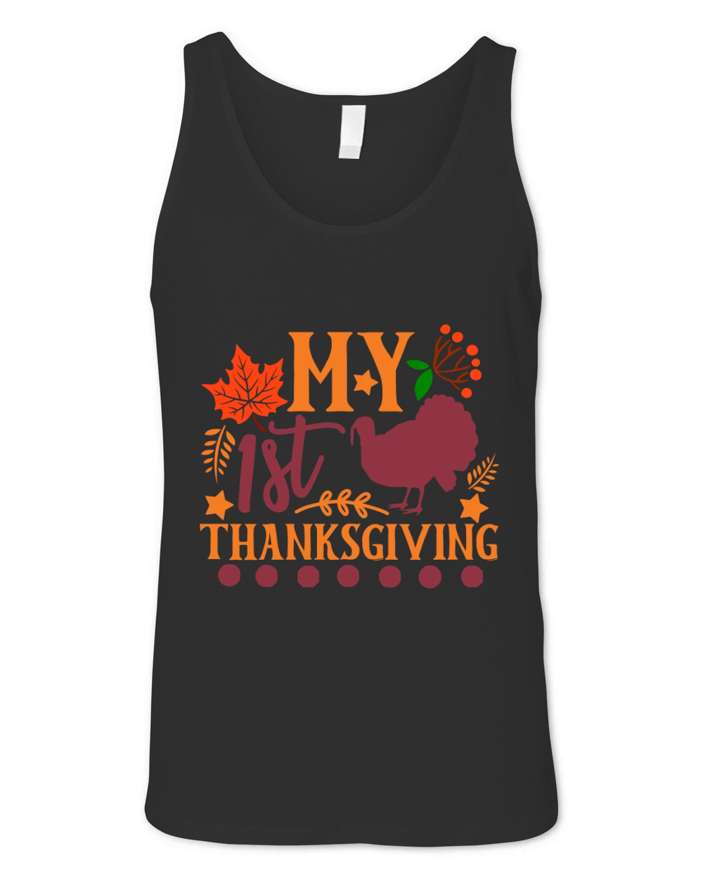 My 1st Thanksgiving 4 Unisex Jersey Tank
