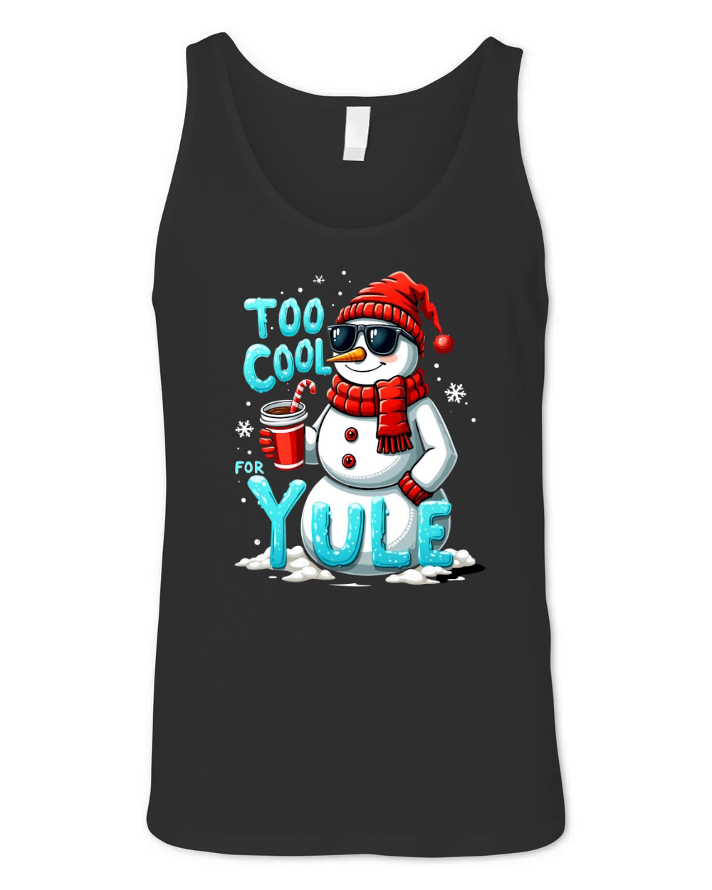 Too cool for yule Unisex Jersey Tank