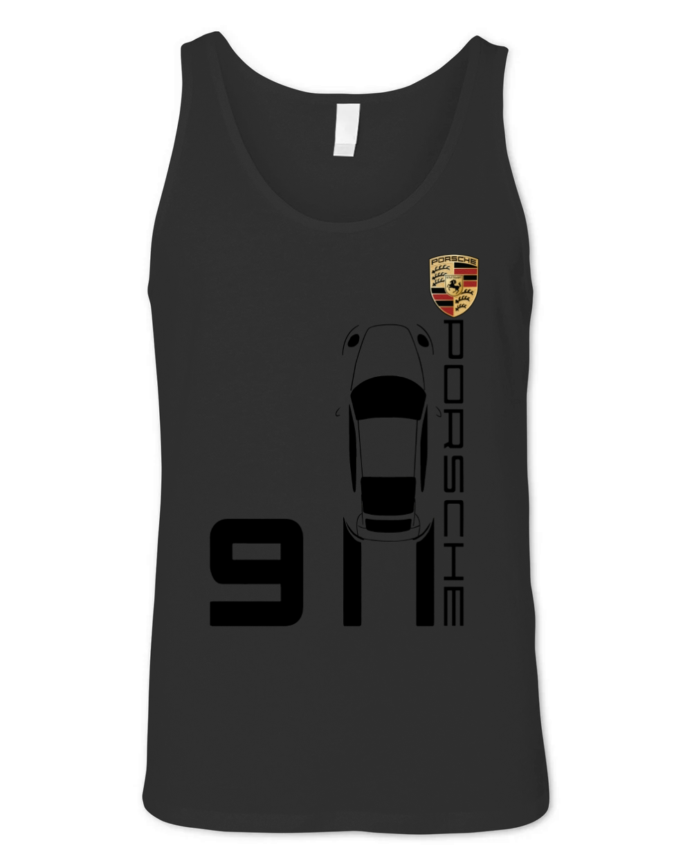 Vintage 911 Porsche Sports Car Unisex Jersey Tank