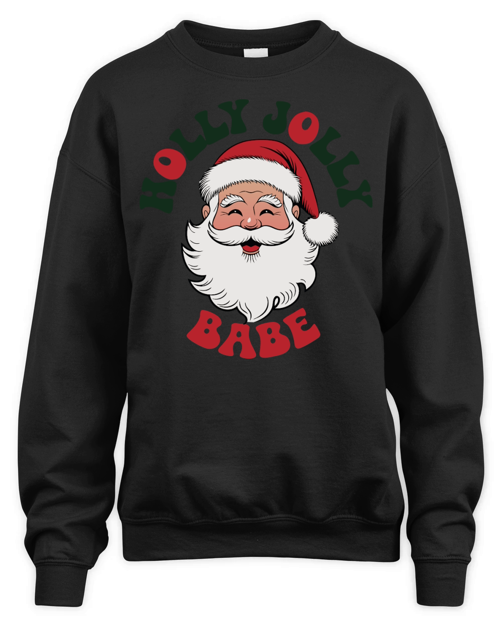 Holly Jolly Babe3 Unisex Premium Crewneck Sweatshirt