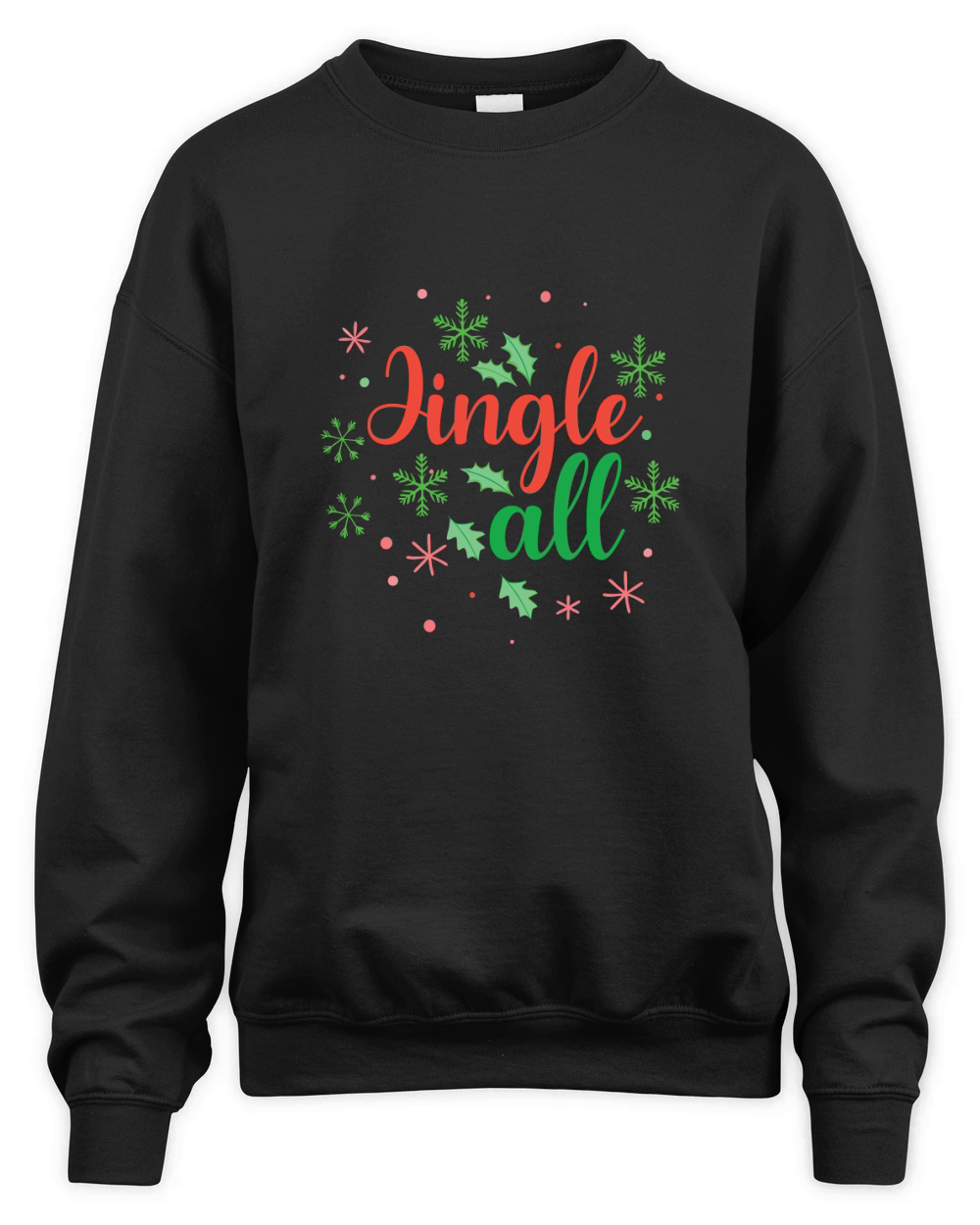 jingle all Unisex Premium Crewneck Sweatshirt