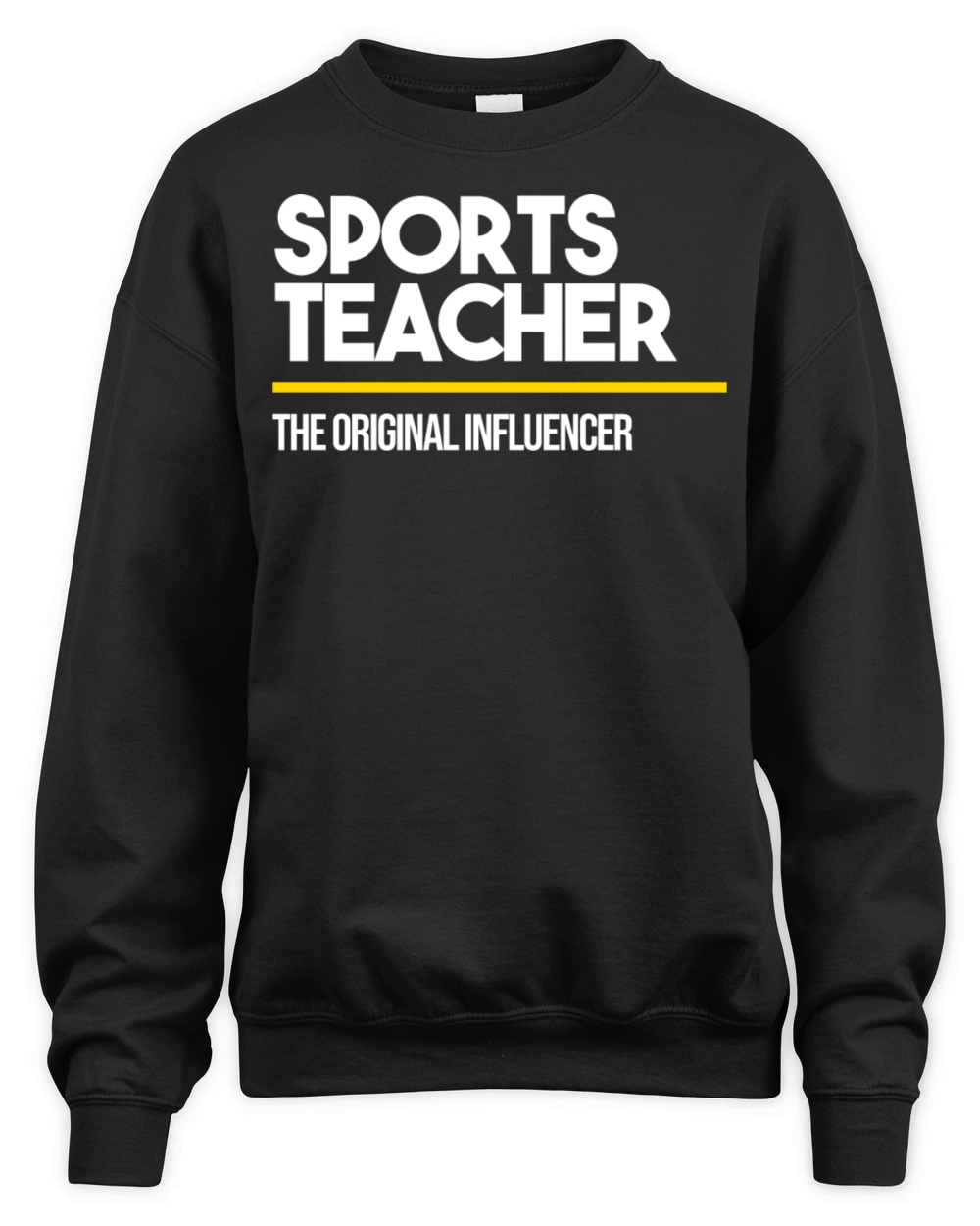 Sports Teacher Original Influencer Middle High Unisex Premium Crewneck Sweatshirt