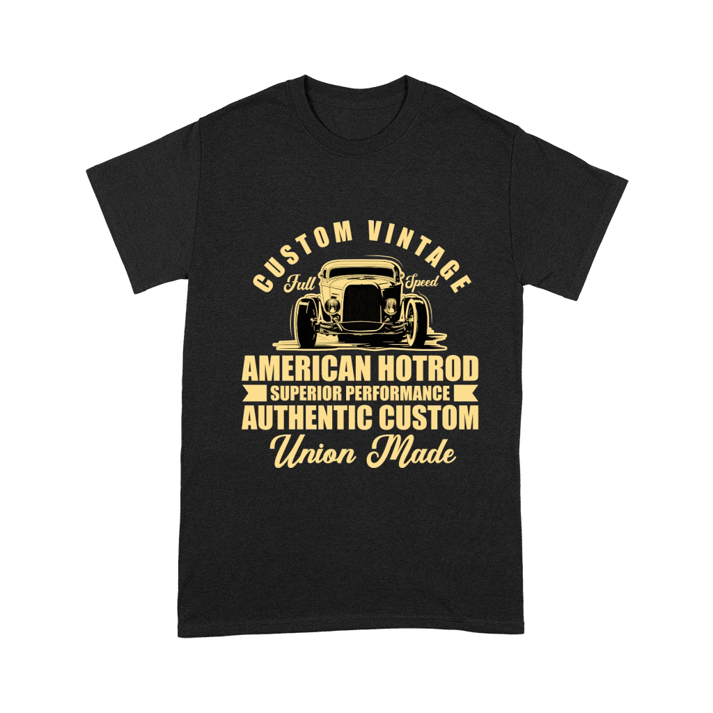 Custome Vintage Full Speed american hotrod car Unisex T-Shirt
