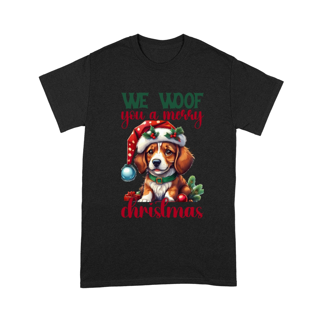 We woof you a merry christmas Dog 3 Unisex T-Shirt