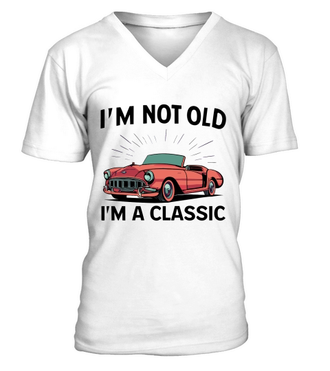 Im not old Im a classic 5 V-Neck T-shirt