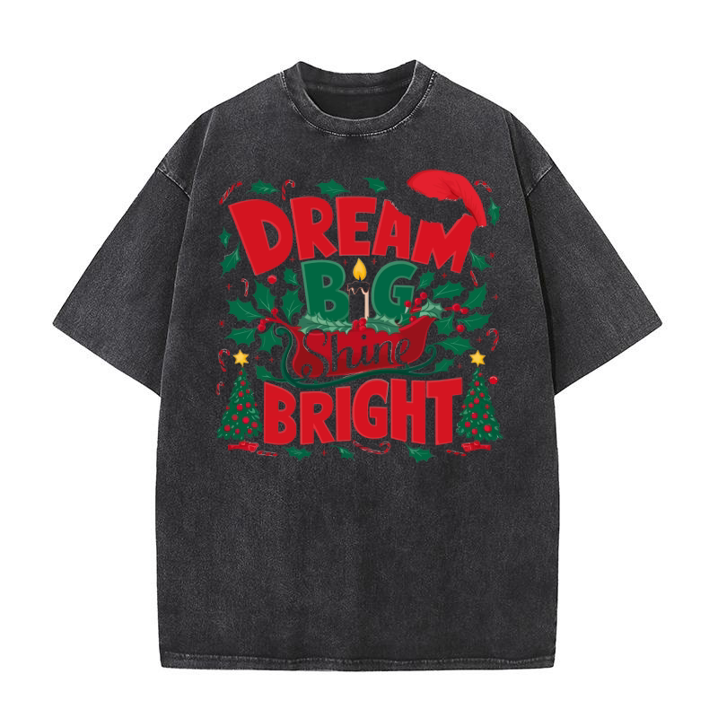 Dream Big Shine Bright 2 Washed T-Shirt