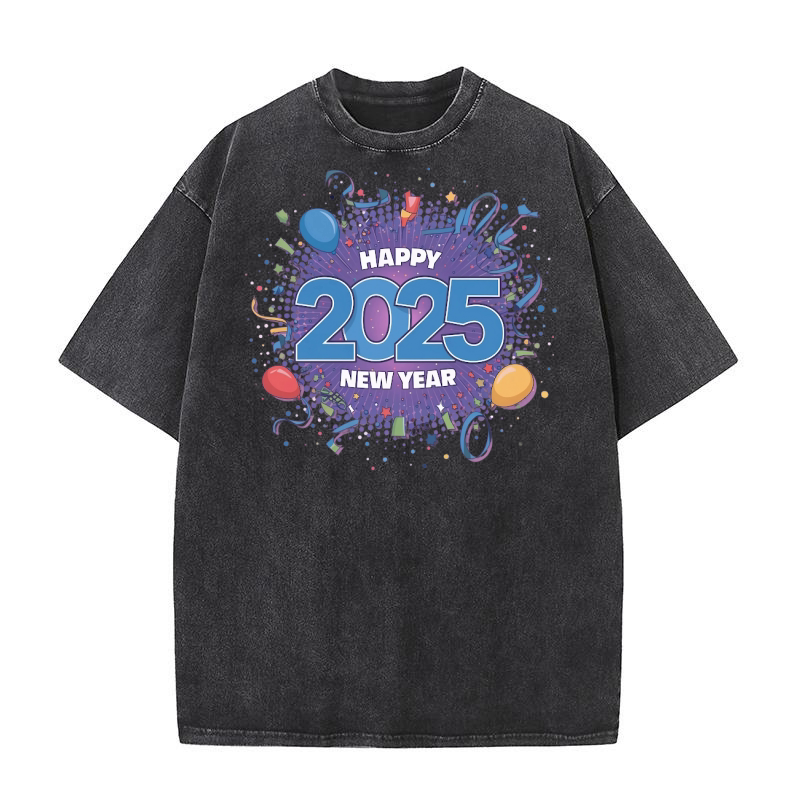Happy new year 13 Washed T-Shirt