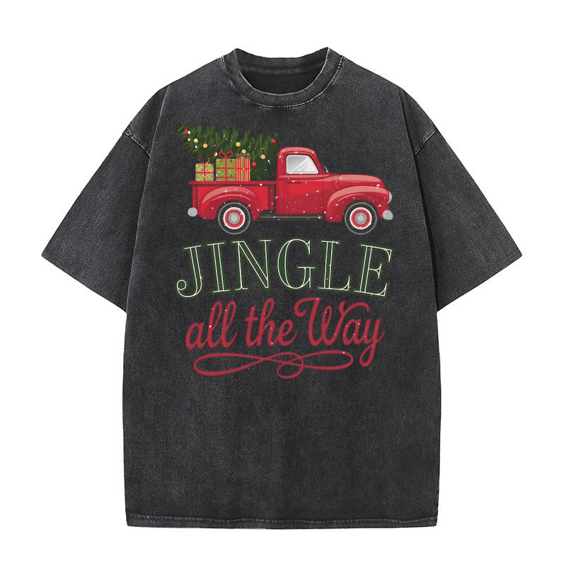 Jingle all the way 3 Washed T-Shirt