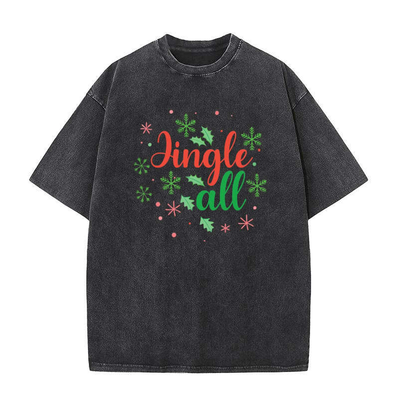 jingle all Washed T-Shirt