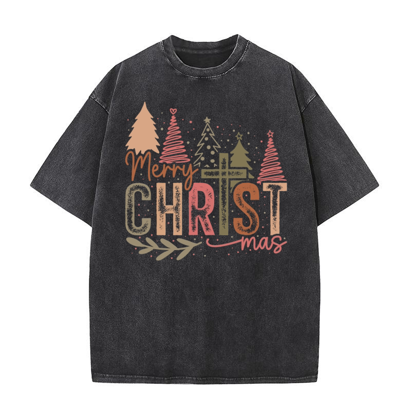 Merry Christmas 13 Washed T-Shirt
