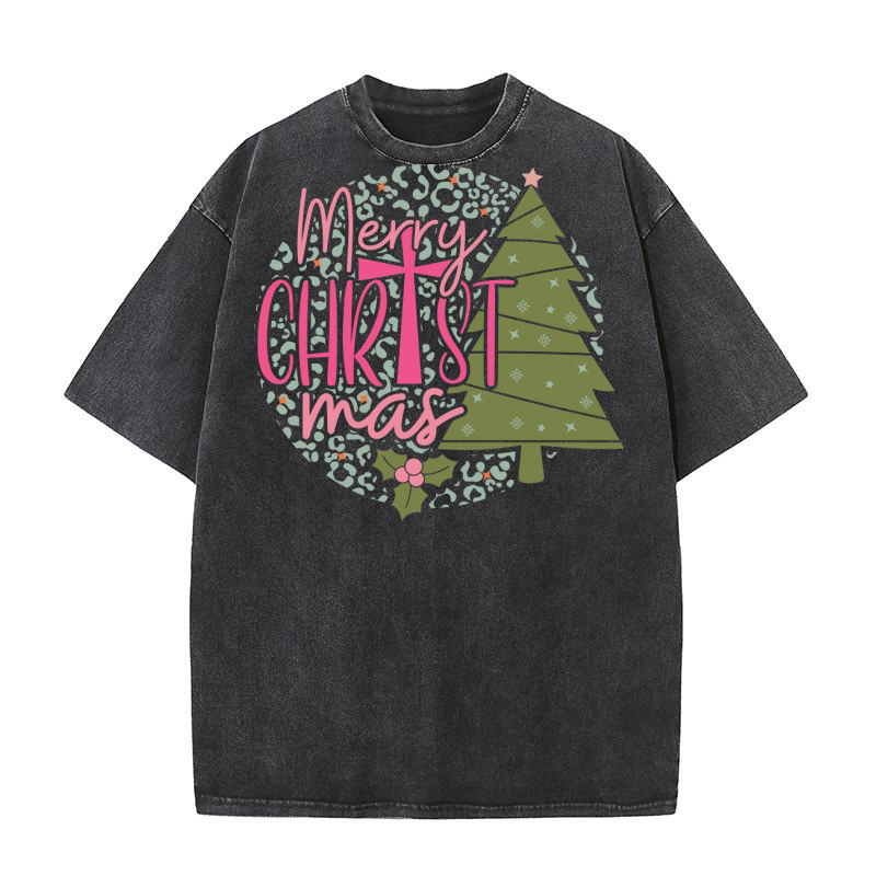 Merry christmas 55 03 Washed T-Shirt