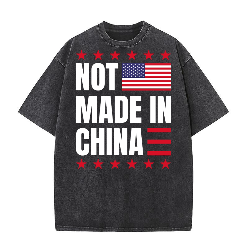 Not made in china us Washed T-Shirt