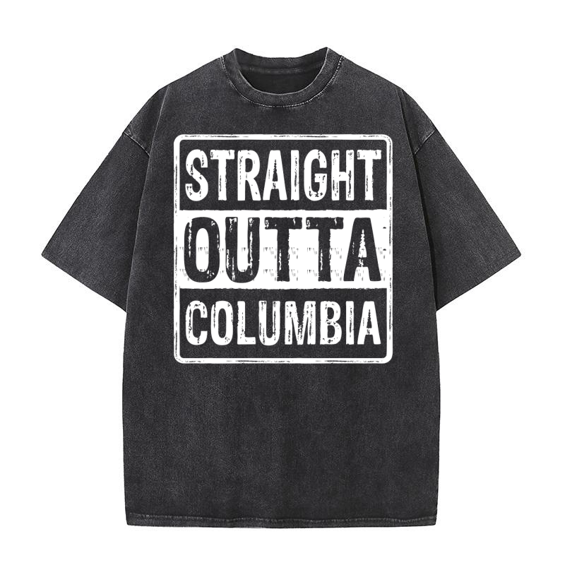 Straight Outta Columbia Washed T-Shirt