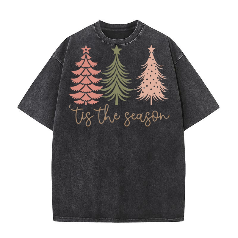Tis The Season 9 Washed T-Shirt